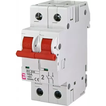 ETI SV 216 2P 16A modulär lastfrånskiljare 002423221