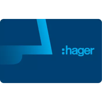 Hager RTH303X transponderkort för ODT 2.0 Video Touch Display utomhusstation