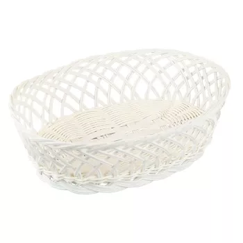 KESPER rektangulär förvaringskorg vit 31x23,5x8,5 cm