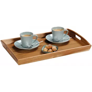 KESPER serveringsbräda i akaciaträ 48x31x5,5 cm, rektangulär, naturligt oljad