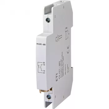 ETI 002069001 hjälpkontakt PS EFI-MD, 1 NO + 1 NC, 230 V AC, 6 A, 50/60 Hz