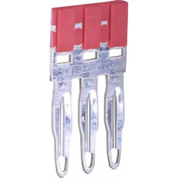 ETI ESC-PTP4/03/R tvärförbindningsbygel, 3-polig, röd, för ESC-CBC.4 & ESC-CBC.4B radklämmor 003903029