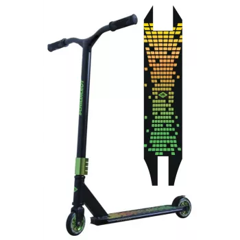 SCHILDKROT Kickless Forest stuntsparkcykel, aluminiumdäck 500 x 100 mm, Y-bar, 100 mm hjul, ABEC 7, från 8 år, max 100 kg 510432