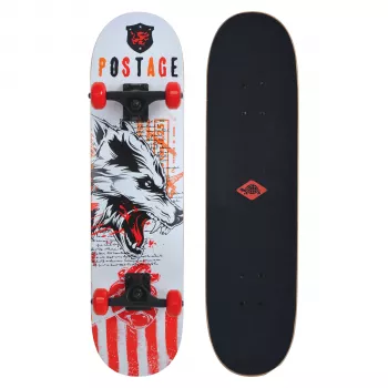 SCHILDKRÖT skateboard Grinder 31 inch Wolf deck komplett skateboard 510682