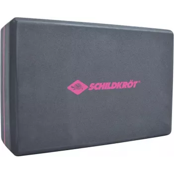 Schildkröt Fitness yogablock – svart – EVA-skum – 225 x 150 x 75 mm – 150 g 960136