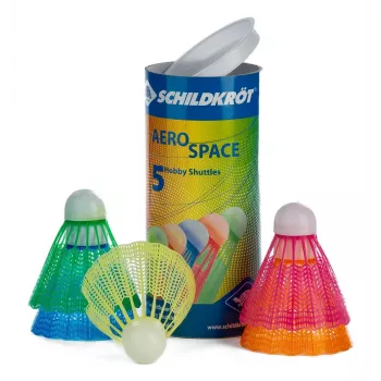 SCHILDKROT Aerospace plastfritidsfjäderboll i återförslutningsbar kartong, 1 st (970910)
