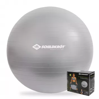 SCHILDKROT gymnastikboll 65 cm silver anti-burst 960156