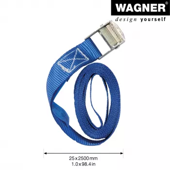 Wagner design yourself spännband MM 1016 blå 2,5 m 2 st 20101600