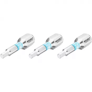 HAZET 2204N-2.5/3 sexkantbits 2,5 mm, 1/4 inch fäste, 25 mm längd