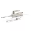 GRAEF EK508EU elektrisk kniv 180 W rostfria blad, 2 vågslipade blad, ergonomiskt grepp, förvaringsblock i trä, säkerhetsbrytare, 1,2 m kabel, vit