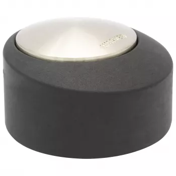 Wagner Design Yourself EH 5181 golvdörrstopp, zinkgjutgods med gummibuffert, mattnickel, 50 mm 15518111