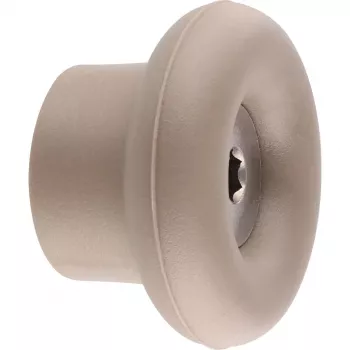 Wagner design yourself DOT garderobskrok, taupe, 1 krok, zinkgjutgods, skruvmontering 17022121