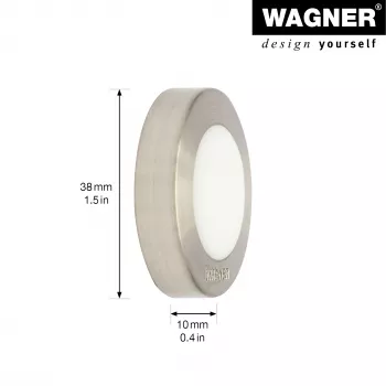 Wagner EH 5141 15514111 dörrstopp, zinkgjutgods, massivgummi