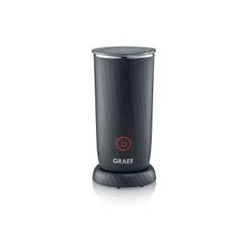 GRAEF MS 402 EU automatisk mjölkskummare, 240 ml uppvärmningskapacitet, svart