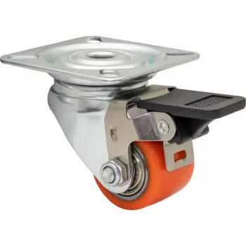 Wagner design yourself tunga svängbara hjul RO 7935 röd 75 mm 100 kg 4793501
