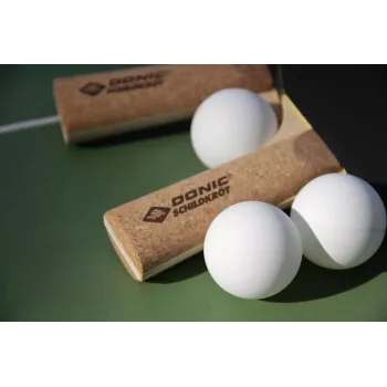 DONIC SCHILDKRÖT Persson 500 bordtennisracket med korkgrepp, Elite-belägg, 1,6 mm svamp, kontrollorienterad 728451