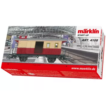 Märklin 4108 H0 Personvagn 2 klass Skürzenwagen DB Epok III-IV