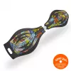 SCHILDKROT waveboard Good Vibes Graffiti stor plastdäck med halkskyddad struktur 510801