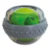 SCHILDKROT Spinball gyroskopisk hand- och armtränare, grå/grön, 70 mm, 255 g 960121