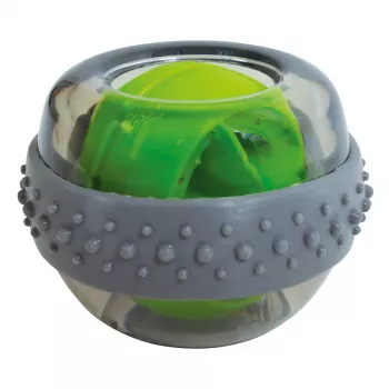 SCHILDKROT Spinball gyroskopisk hand- och armtränare, grå/grön, 70 mm, 255 g 960121