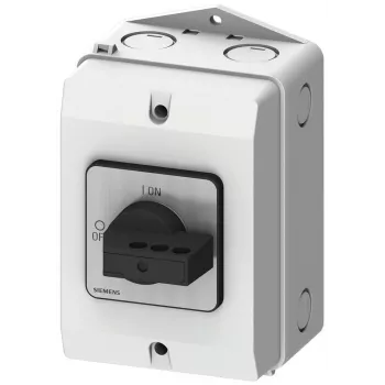 Siemens 3LD20842GP21 3-polig lastfrånskiljare, 25 A, 690 V AC, IP65 front
