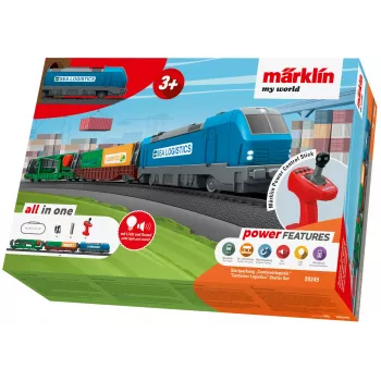 Märklin 29349 H0 startset containerlogistik med diesellok serie 232 och 3 containervagnar