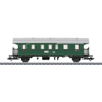 Märklin 4313 H0 snälltågsvagn Büm 234 2:a klass DB epok IV oceanblå/beige