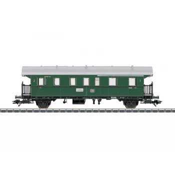 Märklin 4313 H0 snälltågsvagn Büm 234 2:a klass DB epok IV oceanblå/beige
