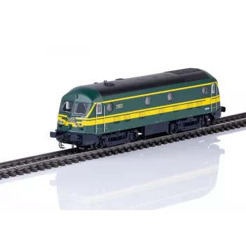 Märklin 37279 H0 SNCB serie 59 diesellok med mfx+ dekoder och LED-belysning