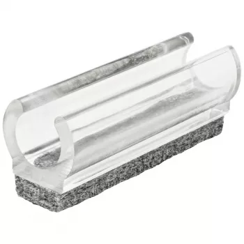 Wagner design yourself EH 0690 clip-on möbelglidare, plast, 12 mm runda ben, 4-pack, vit 15069099