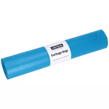 DEISS tungavfallssäckar STANDARD 120L blå 6µm (25-pack) 20067