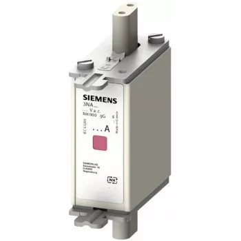 Siemens 3NA7830 NH000 Fuse Link 100 A 500 V AC / 250 V DC, gG, Pack of 3