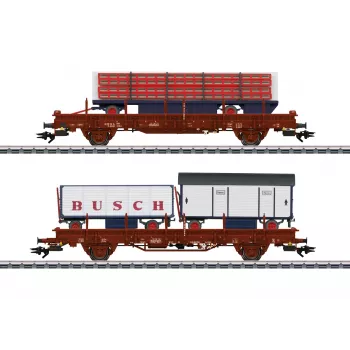 Märklin 45042 H0 2-delat godsvagnsset Zirkus Busch från DR