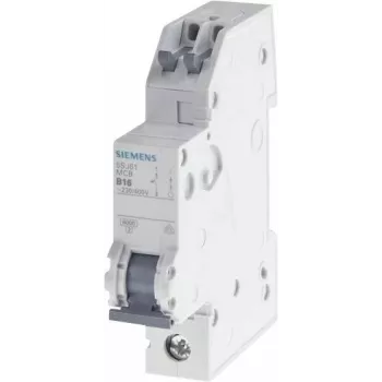 Siemens SENTRON 5SJ61167KS dvärgbrytare 1-polig B16 6kA 230/400V AC