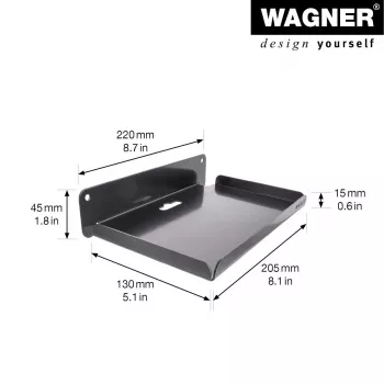 Wagner design yourself väggfäste WH 2088 svart (15208801)