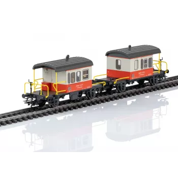 Märklin 46850 H0 SBB Sputnik skjutväggsvagnsset, 2 vagnar