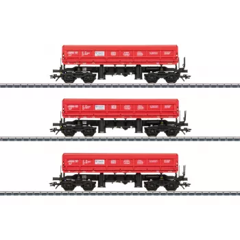 Märklin 48458 H0 3-delat sidotippvagnsset Fas från DB Schenker Rail Polska S.A.