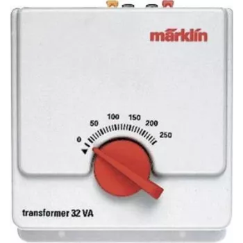 Märklin 66471 modelljärnvägstransformator 230 V 32 VA för H0 3-ledare AC