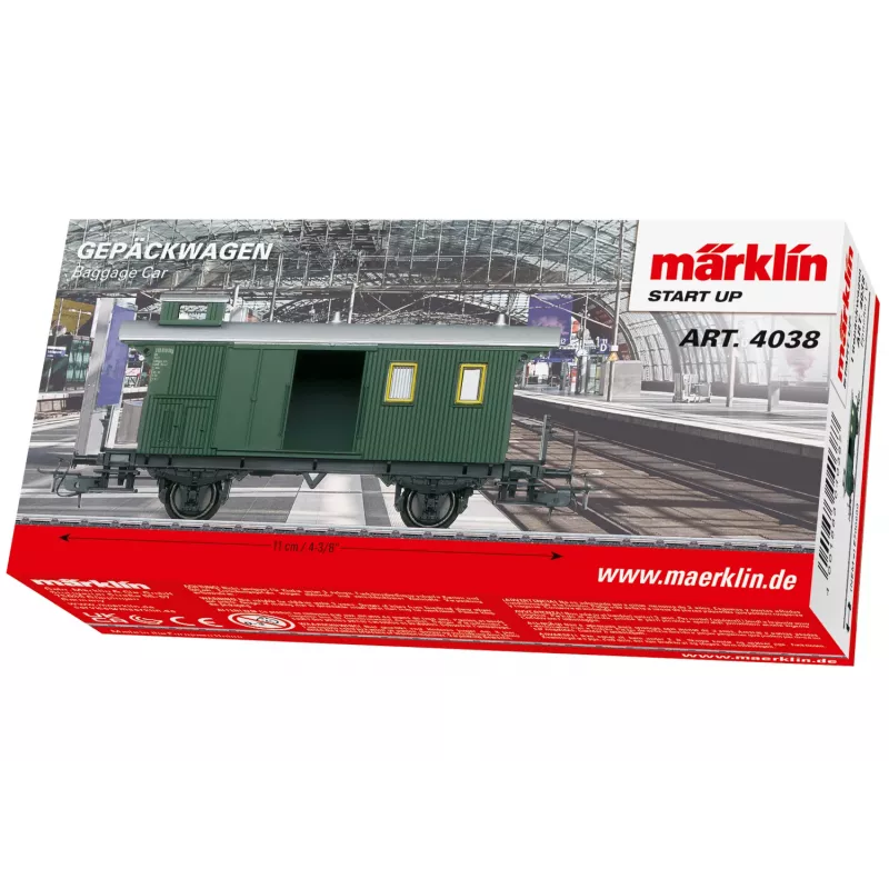 Märklin 4038 H0 CIWL sovvagn