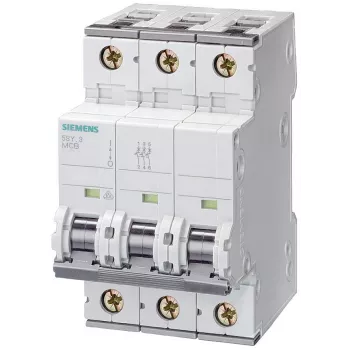 Siemens SENTRON 5SY6332-6 dvärgbrytare, 3-polig, B32A, 6kA, 400V AC