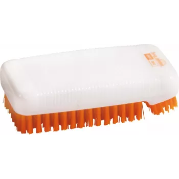Haug Bürsten 7206 nagelborste vit orange plast