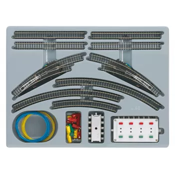 Märklin 08192 dubbelspårspaket T1 - Z-spår (1:220) spårutbyggnadsset