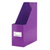 LEITZ Click & Store WOW tidningshållare A4, violett hårdpapp med PP-film, tryckknappsmontering, 1 st (6047-00-62)