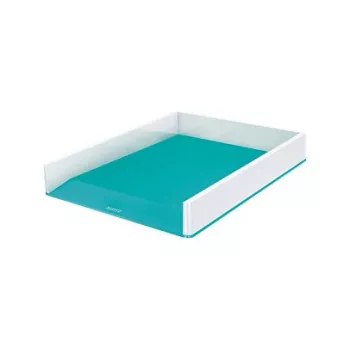 LEITZ WOW Duo Colour brevkorg A4 isblå/vit 5361-10-51