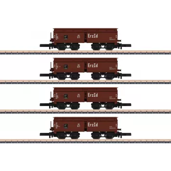 Märklin 082710 Z-spår självlossningsvagnsset Deutsche Bundesbahn epok IV