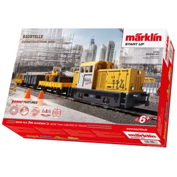 Märklin Start up 29188 H0 startset byggplats