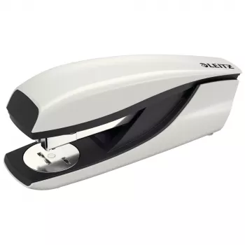 LEITZ Nexxt 5522 häftapparat, kapacitet 40 blad, grå, 70 mm iläggningsdjup, för 24/6, 24/8, 26/6 häftklamrar 5522-00-85