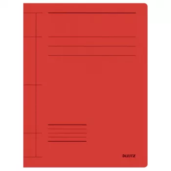 LEITZ Fresh A4 röd arkivmapp, 250 g/m² pendarec kartong, kapacitet 250 blad, 25-pack 3003-00-25