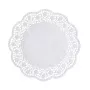 PAPSTAR tårtspetsar runda tårtunderlägg Ø 28 cm, 100 st, vitt spetsmönster 12268
