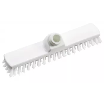 Haug Bürsten skurborste vit plast 28,0 cm bred (88100)